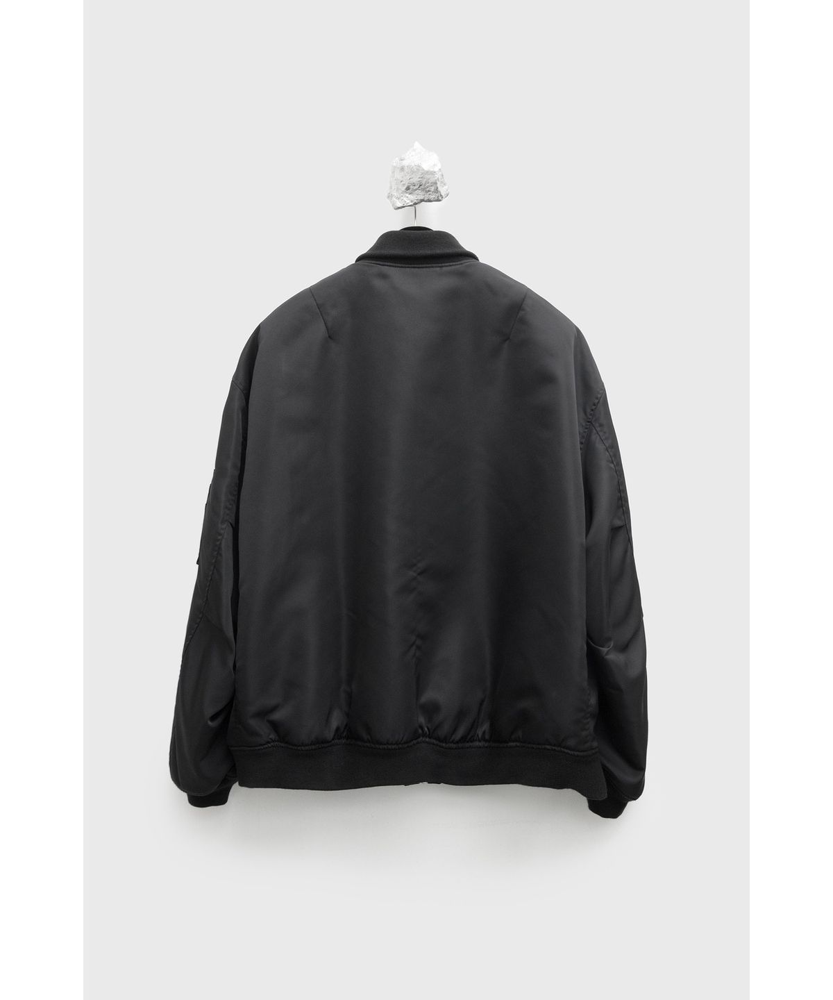 유스(YOUTH) MA-1 Wool Pile Jacket - Black