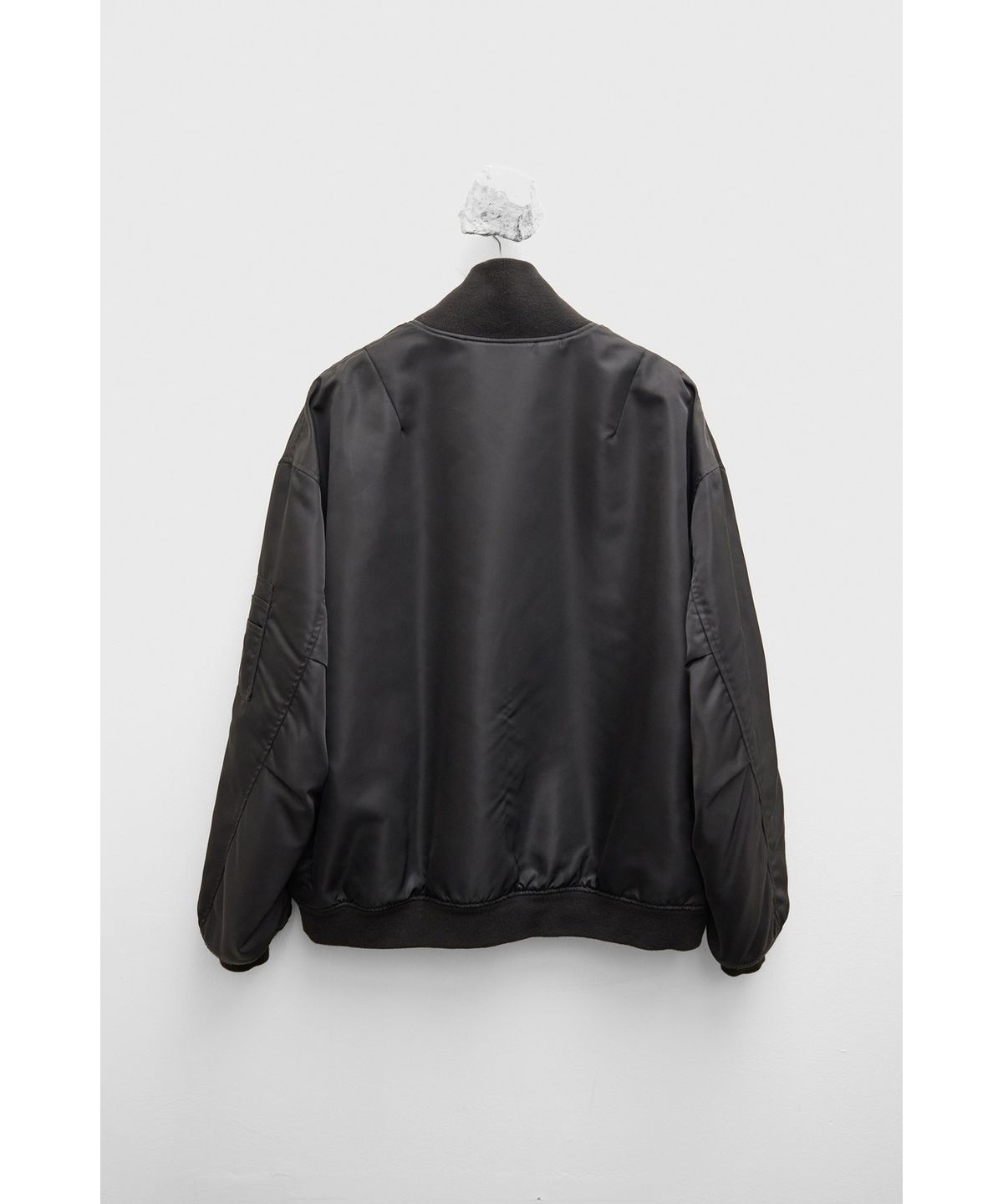 유스(YOUTH) MA-1 Wool Pile Jacket - Black