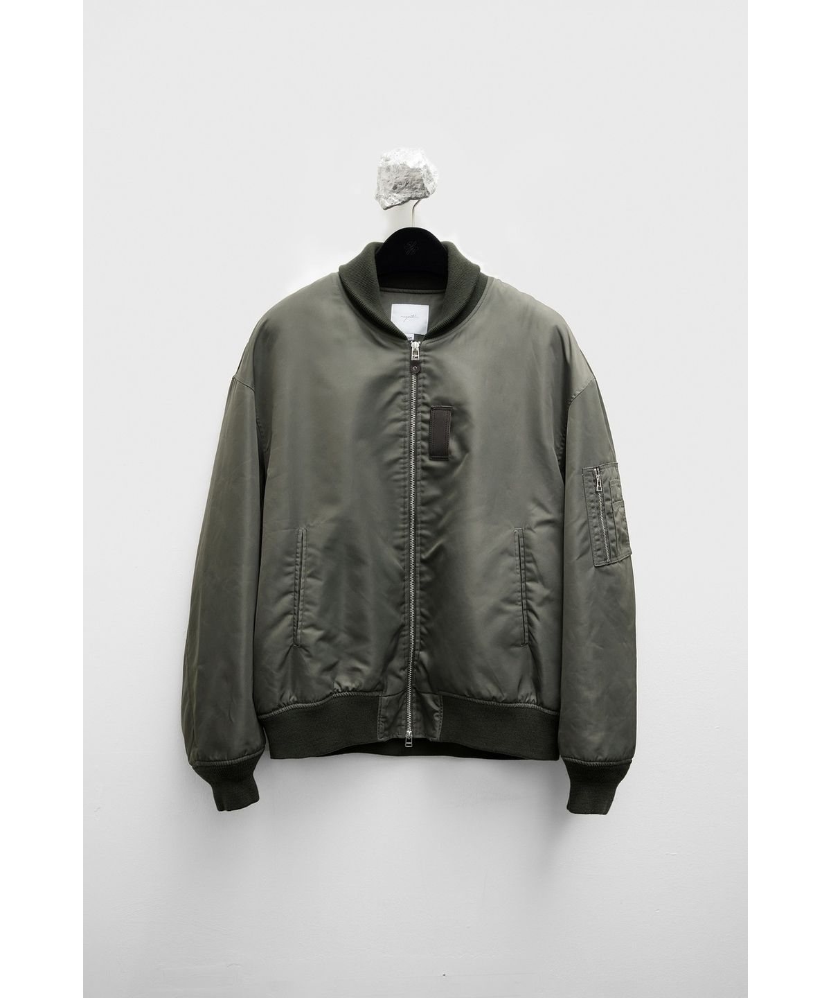 유스(YOUTH) MA-1 Wool Pile Jacket - Olive