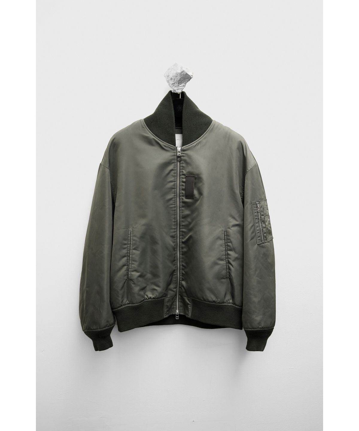 유스(YOUTH) MA-1 Wool Pile Jacket - Olive