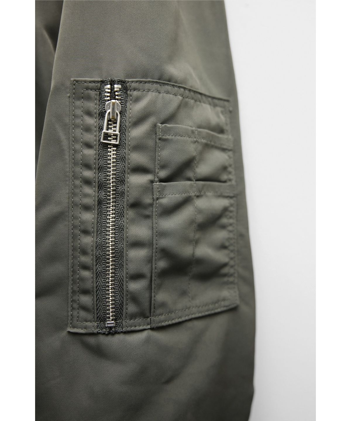 유스(YOUTH) MA-1 Wool Pile Jacket - Olive