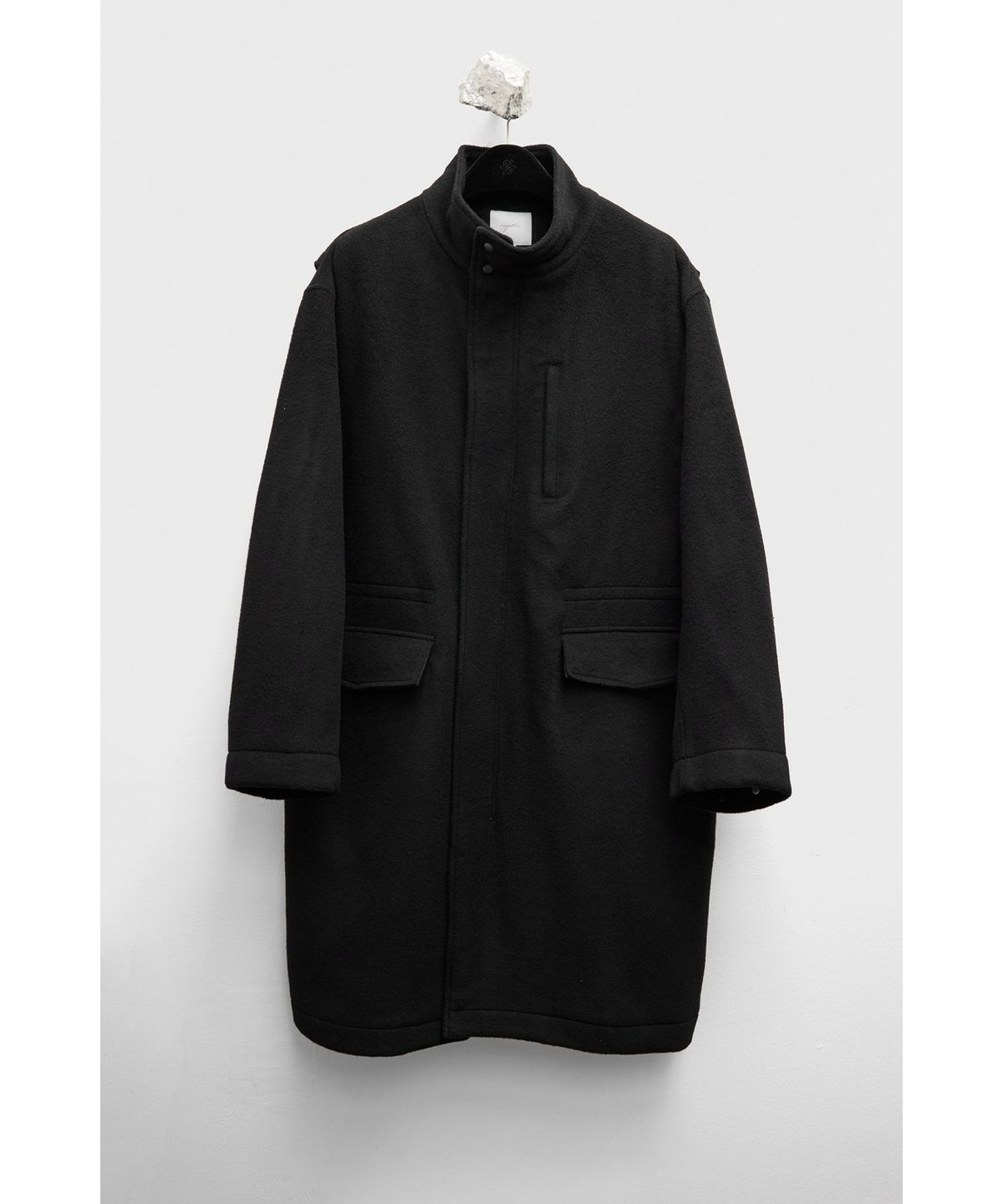 유스(YOUTH) Military Coat - Black