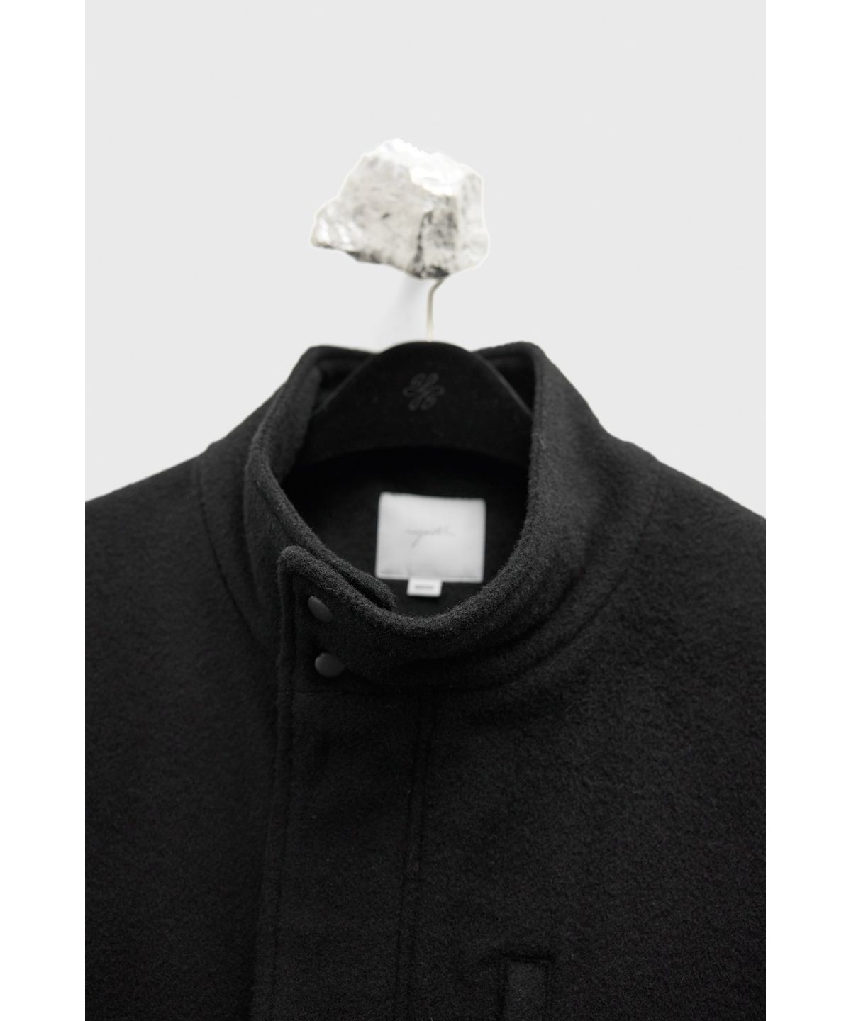 유스(YOUTH) Military Coat - Black