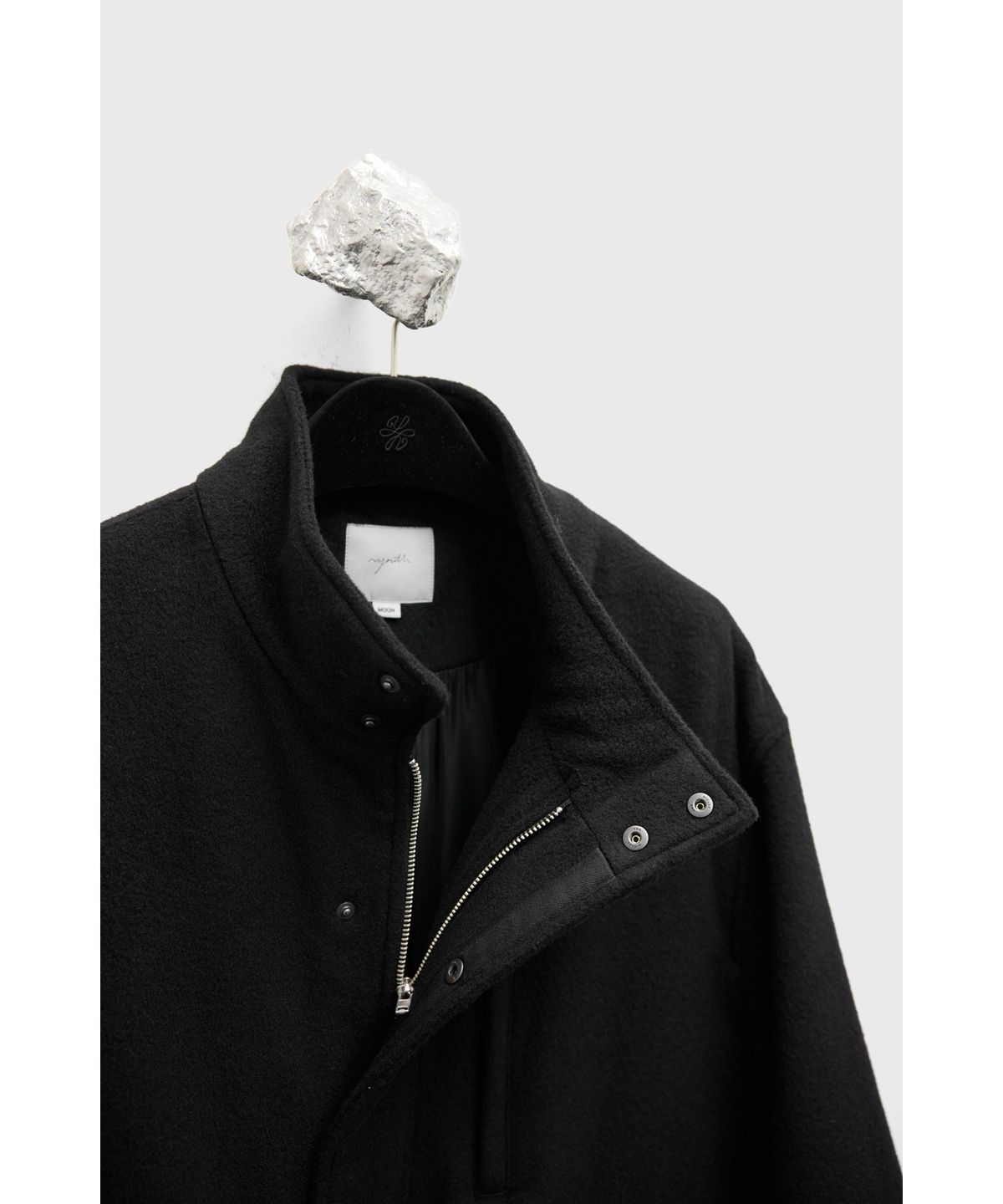 유스(YOUTH) Military Coat - Black