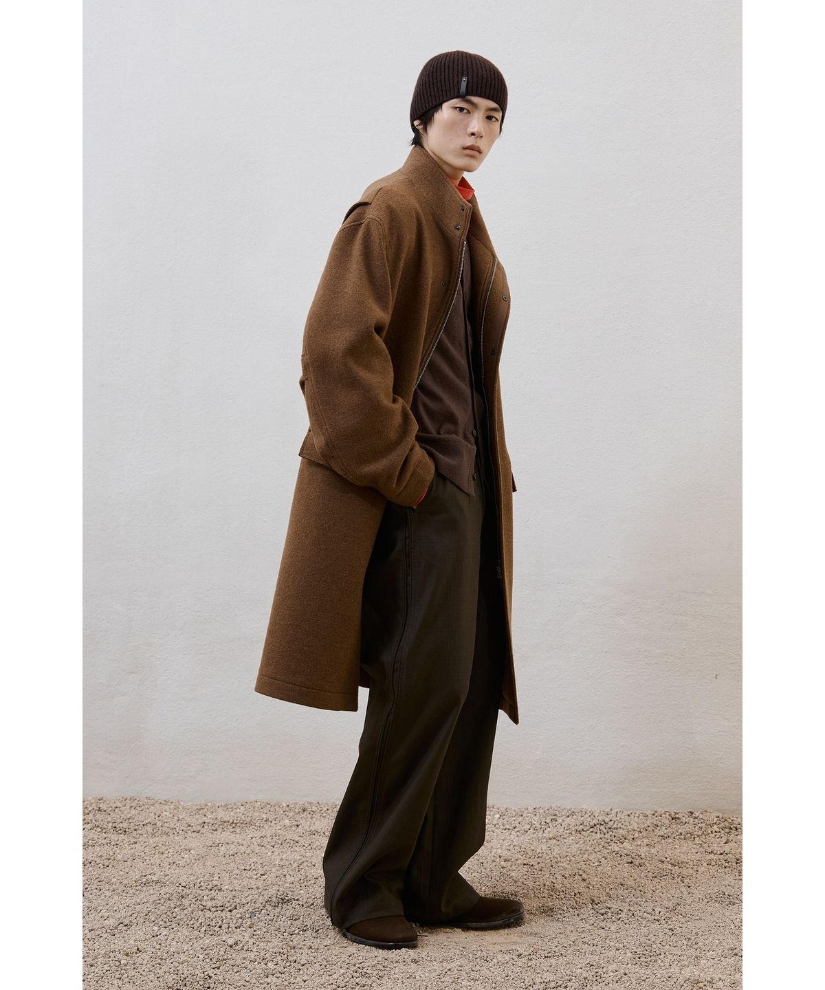 유스(YOUTH) Military Coat - Camel
