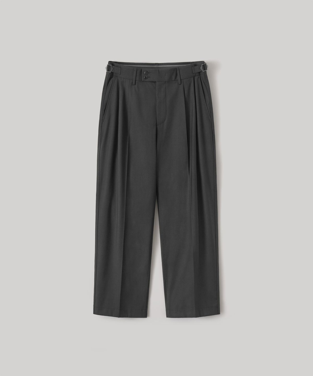 어나더 오피스(ANOTHER OFFICE) [AW] Santiago Slacks flexible (Charcoal)