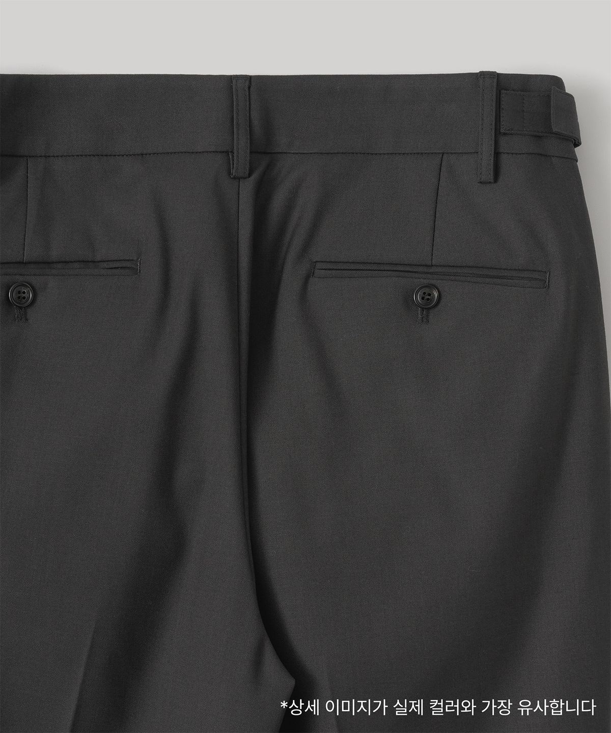어나더 오피스(ANOTHER OFFICE) [AW] Santiago Slacks flexible (Charcoal)