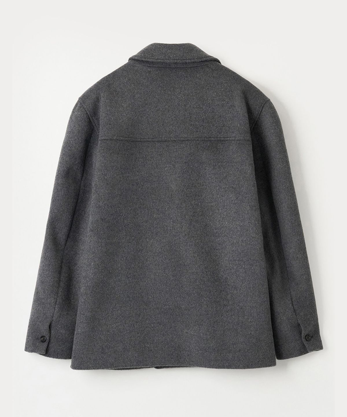 애니타임로릭(ANYTIME LOREAK) ANEMONE PEA COAT - CHARCOAL