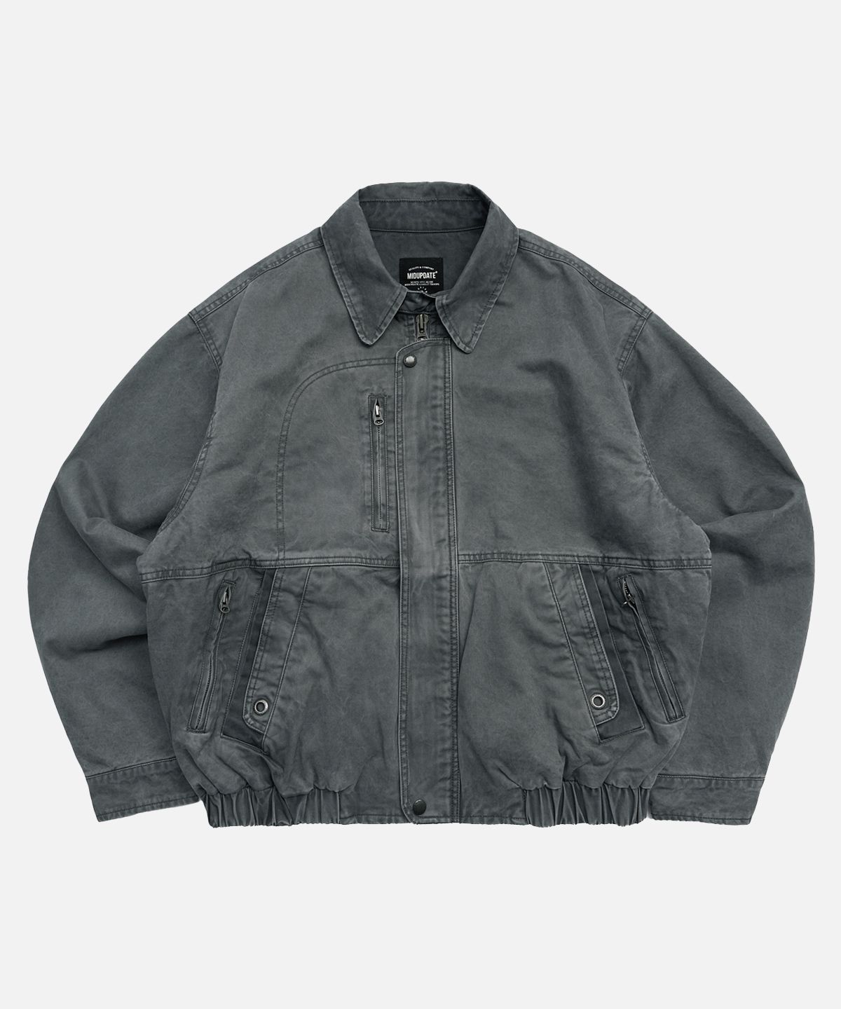 미드업데이트(MIDUPDATE) Vintage Washed Jacket_2color