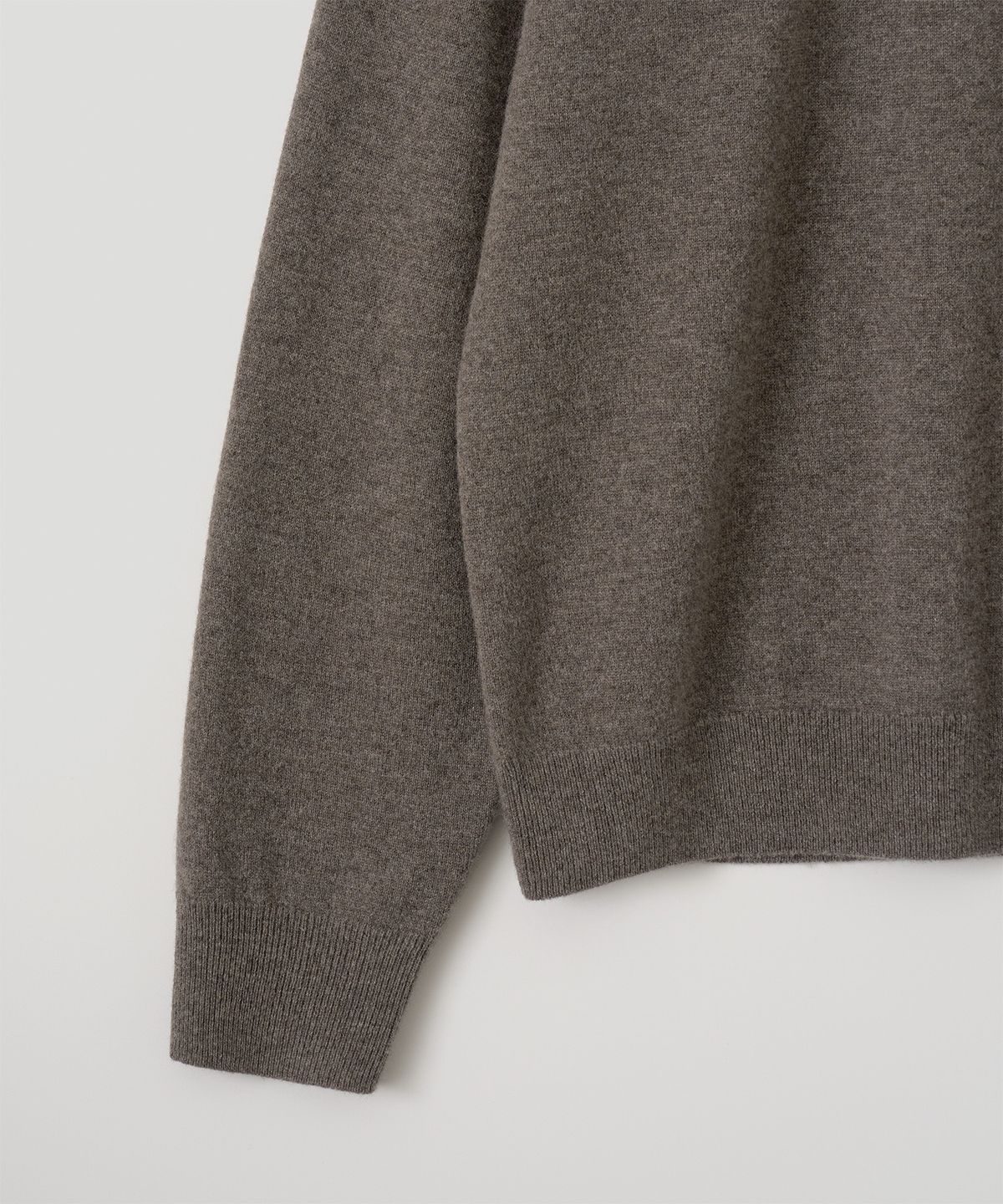 어나더 오피스(ANOTHER OFFICE) Ensemble Cashmere Knit (Soil)