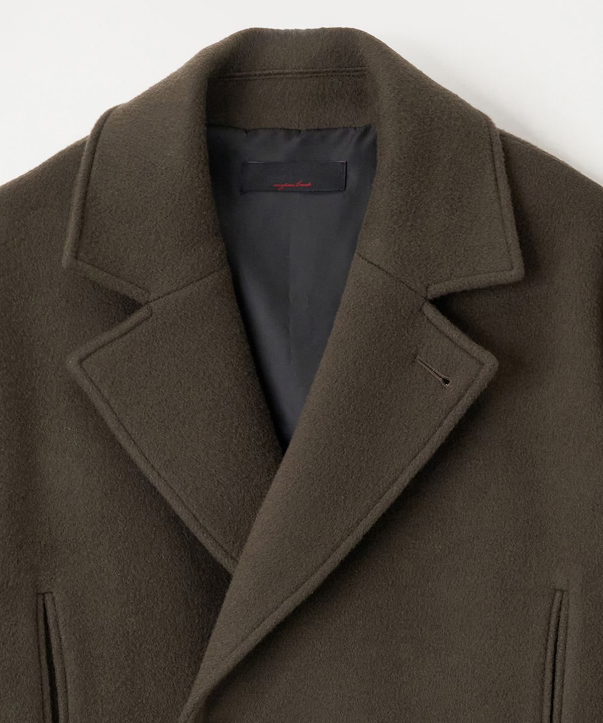 애니타임로릭(ANYTIME LOREAK) ANEMONE PEA COAT - COCOA