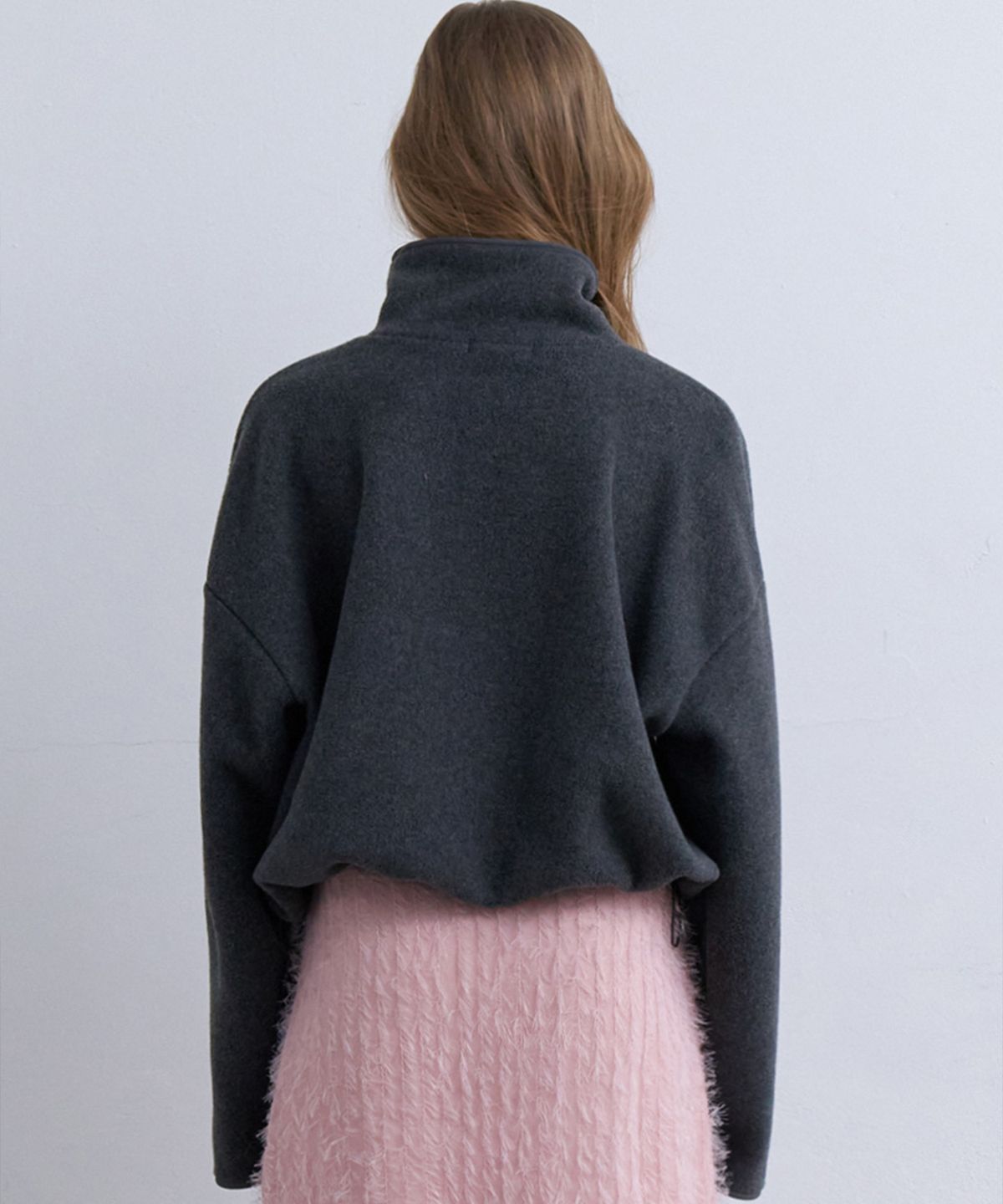 뮈르뮈르(MURMURE) 케르 플리스 하프집업 스웻셔츠_Kerr Sweatshirt_2colors
