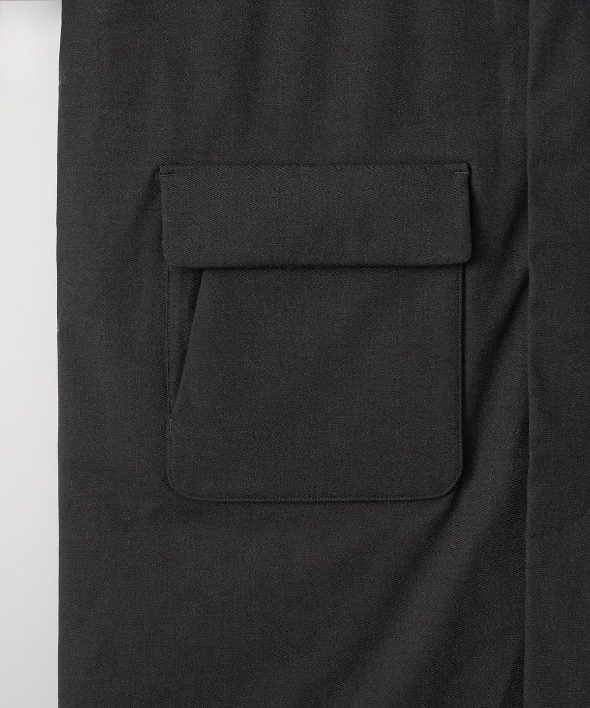 어나더 오피스(ANOTHER OFFICE) Ample Down Long Coat (Charcoal)