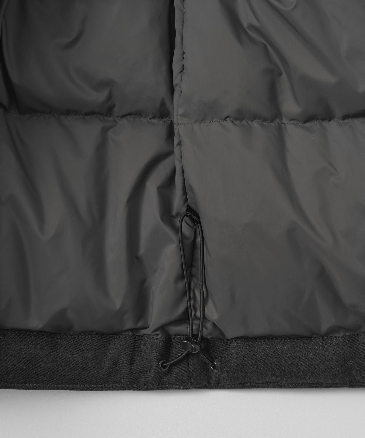 어나더 오피스(ANOTHER OFFICE) Ample Down Long Coat (Charcoal)