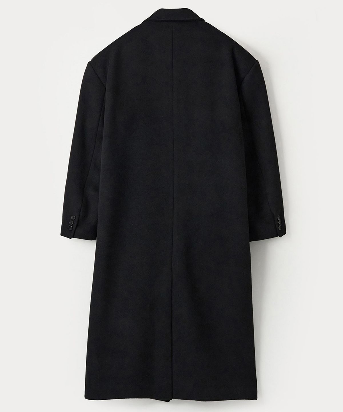 애니타임로릭(ANYTIME LOREAK) MOSS OVERFIT SINGLE COAT - BLACK