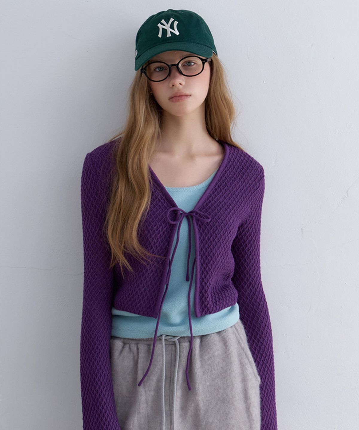 뮈르뮈르(MURMURE) 유엘 크로쉐 리버시블 니트 가디건_Uel Cardigan_2 colors