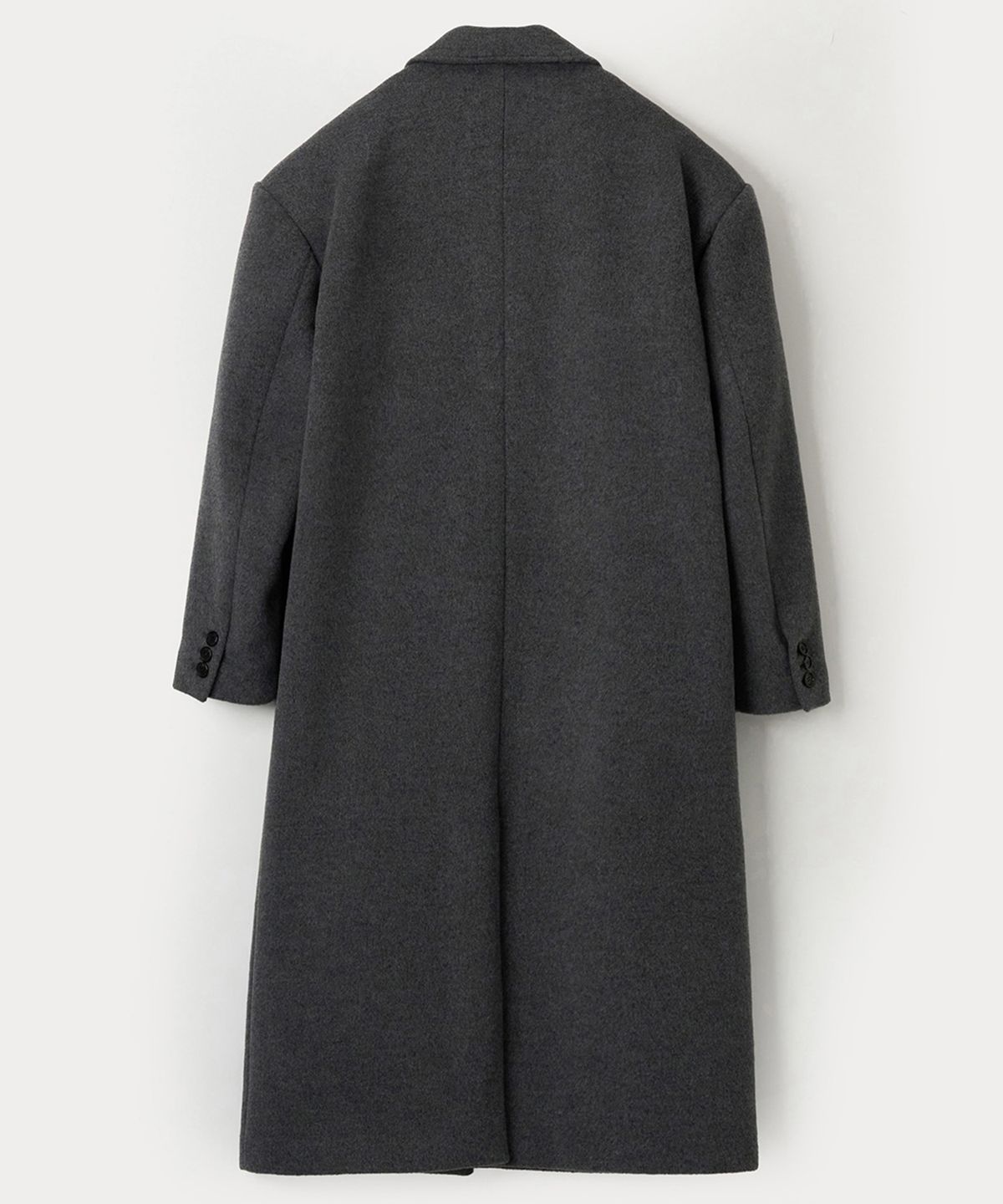 애니타임로릭(ANYTIME LOREAK) MOSS OVERFIT SINGLE COAT - CHARCOAL