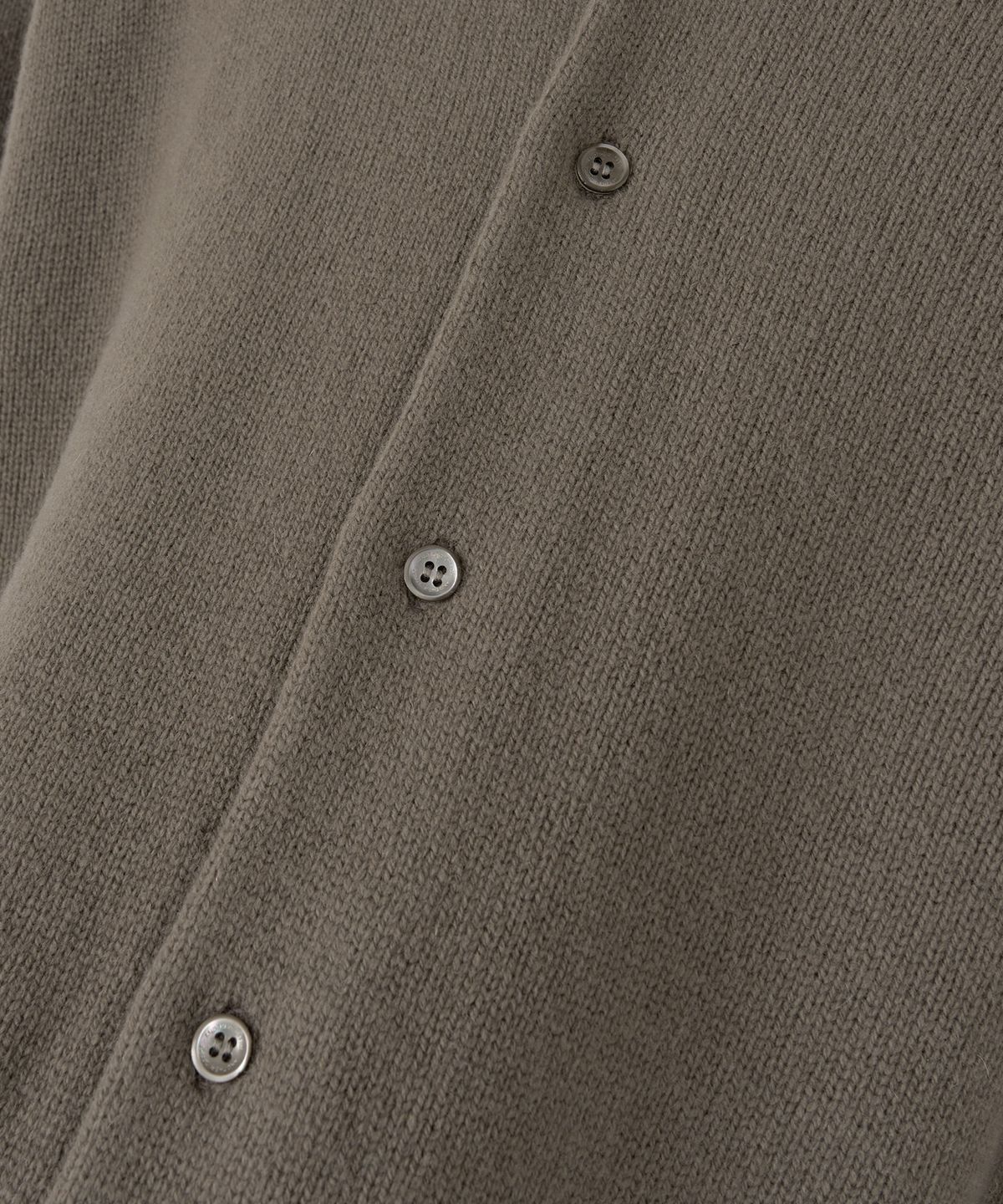 어나더 오피스(ANOTHER OFFICE) Scape Polo Wool Cardigan (Grey Oxide)