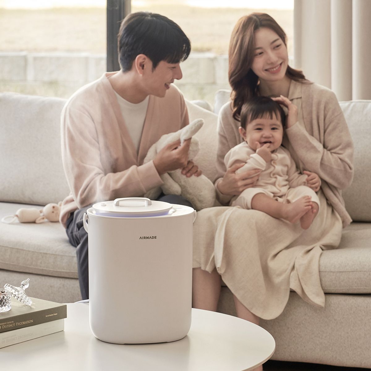 에어메이드(AIRMADE) 에어메이드 가열식 신생아 아기 살균 자동세척 더 위대한 가습기 2.0 AMH-4502