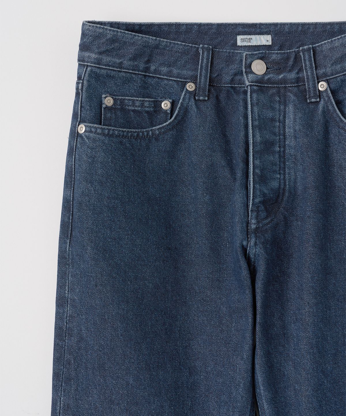 어나더오피스 우먼(ANOTHER OFFICE WOMEN) w. Charlotte Straight Denim Pants (Dark Blue)