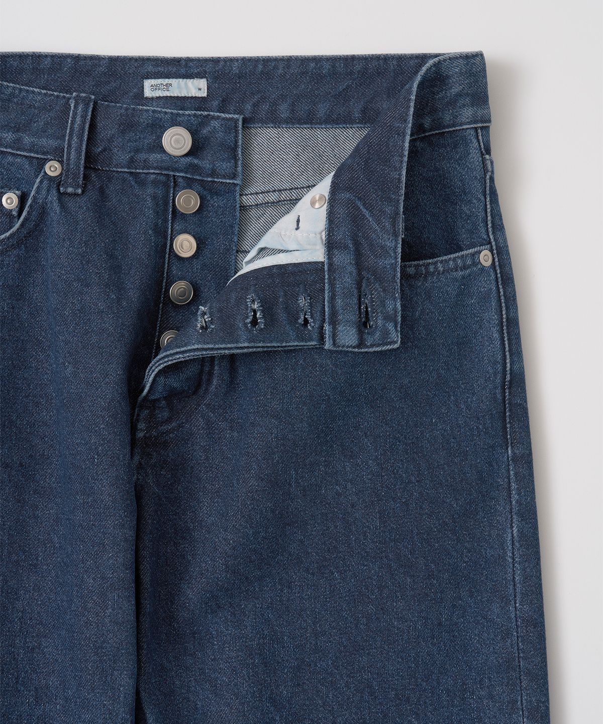 어나더오피스 우먼(ANOTHER OFFICE WOMEN) w. Charlotte Straight Denim Pants (Dark Blue)