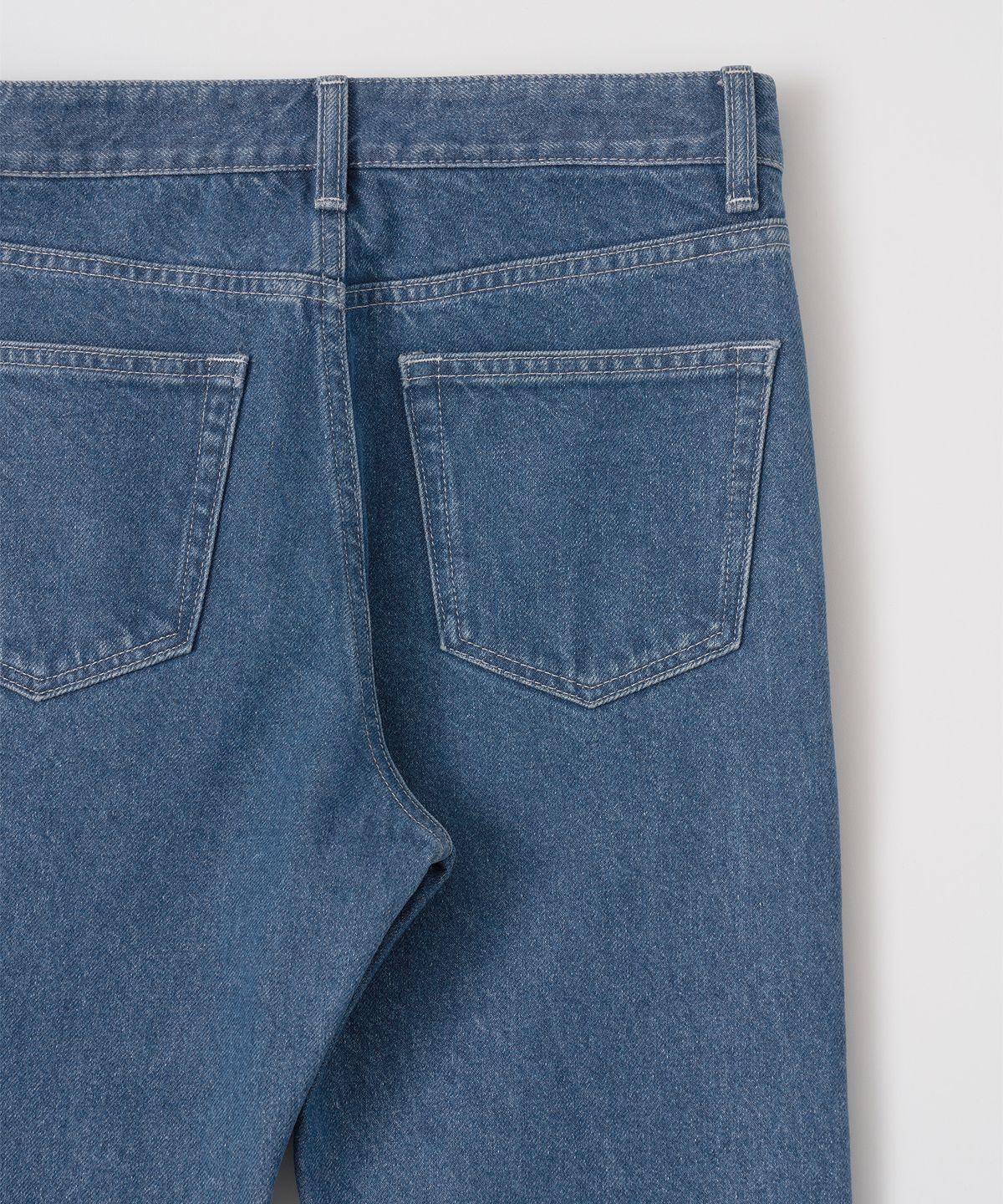 어나더오피스 우먼(ANOTHER OFFICE WOMEN) w. Charlotte Straight Denim Pants (Blue)