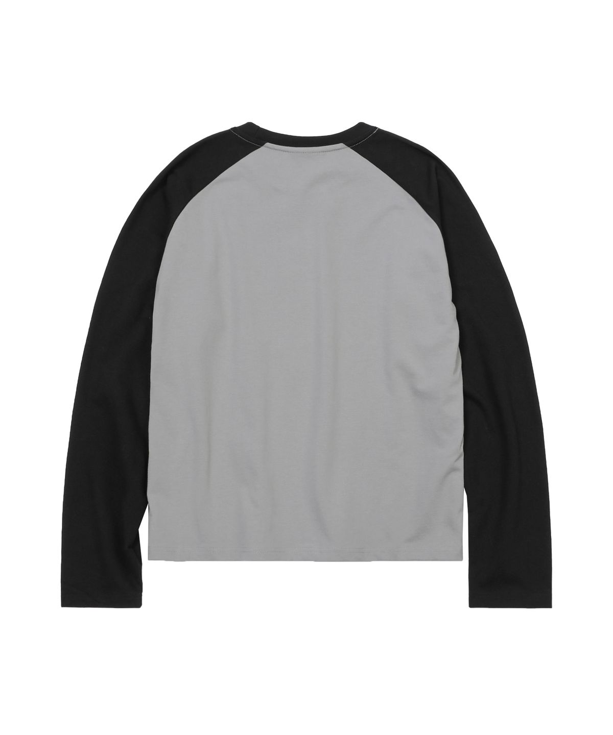 에스이에스티(S'EST) Contrast Raglan Long Sleeve Black