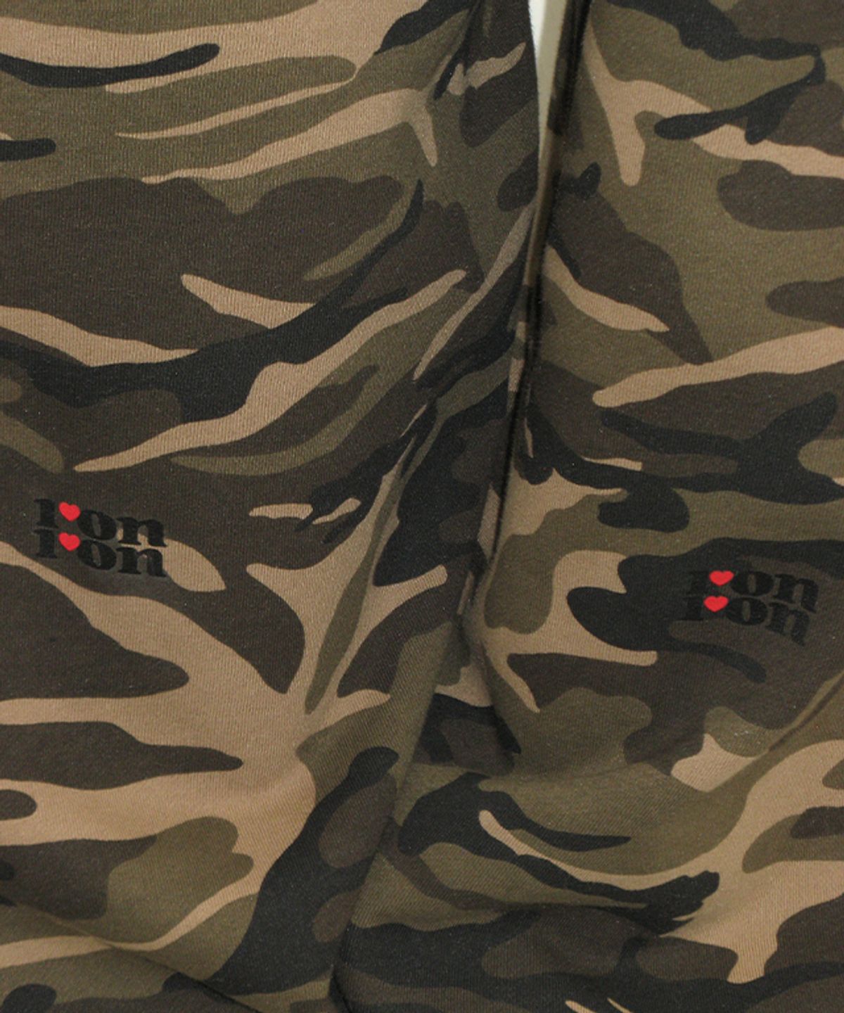 론론(RONRON) MINI LOGO BALLOON PANTS CAMOUFLAGE