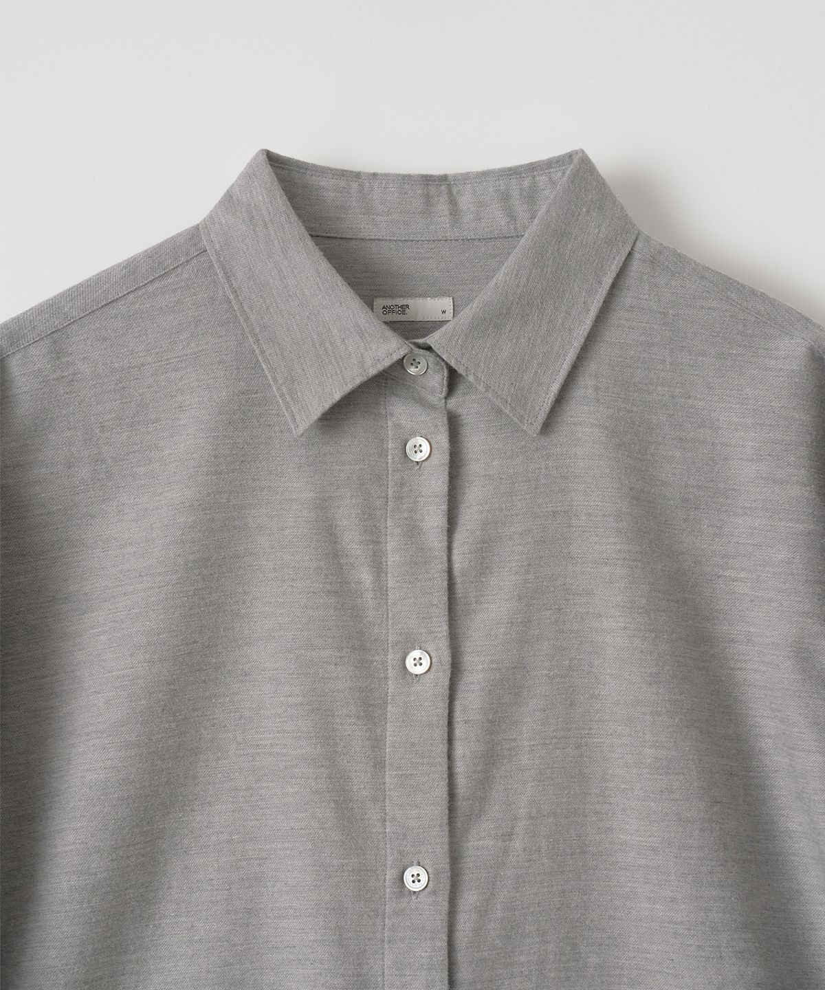 어나더오피스 우먼(ANOTHER OFFICE WOMEN) w. Warm Chambray Shirt (Mid Gray)