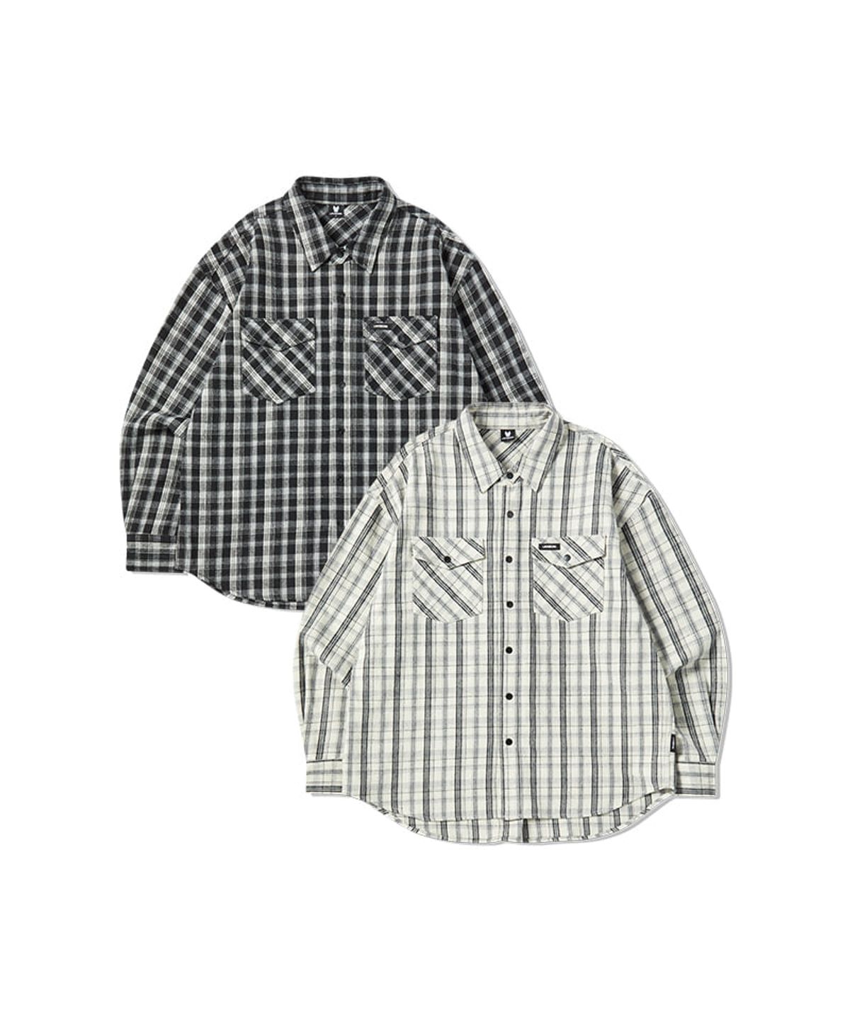 라이프워크 키즈(LIFEWORK KIDS) 키즈) 빈티지 필드 체크 셔츠