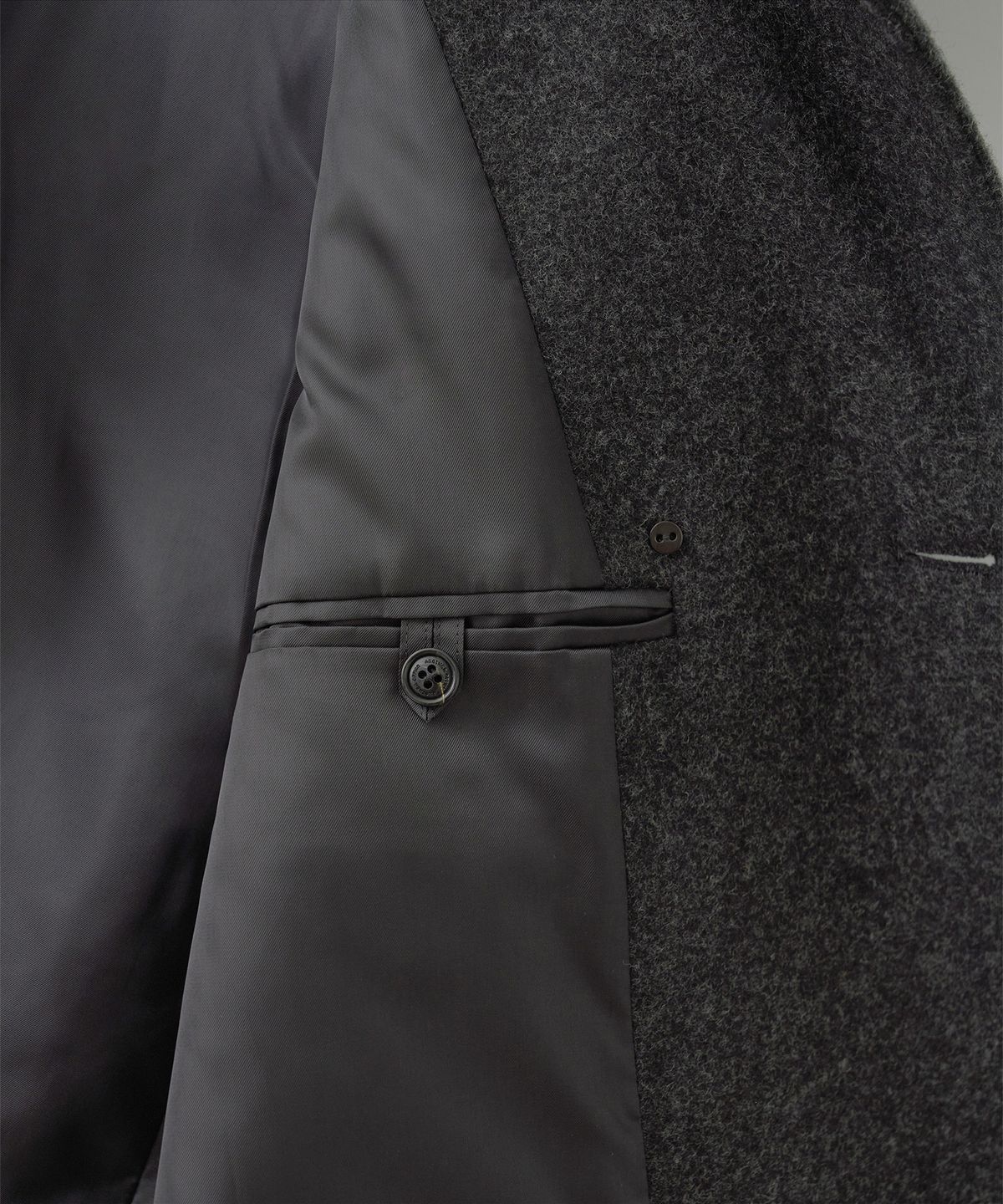 어나더오피스 우먼(ANOTHER OFFICE WOMEN) w. Charlotte Pea Coat (Heather Charcoal)