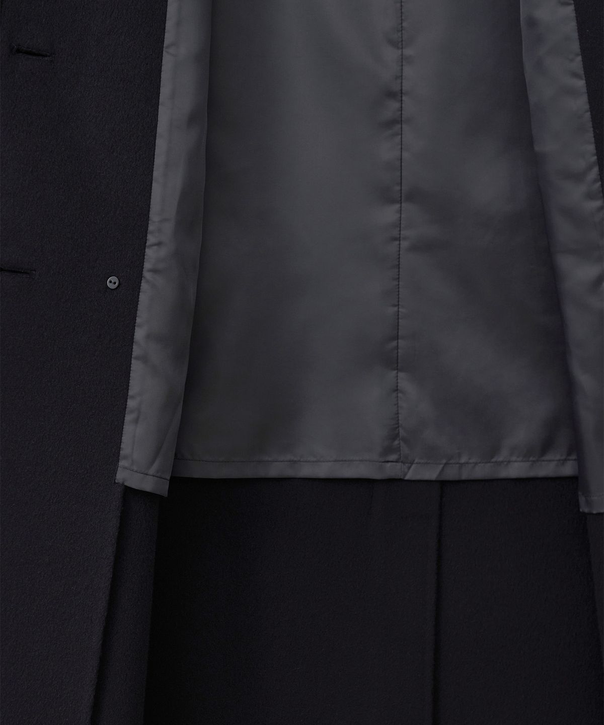 어나더오피스 우먼(ANOTHER OFFICE WOMEN) w. Charlotte Pea Coat (Dark Navy)