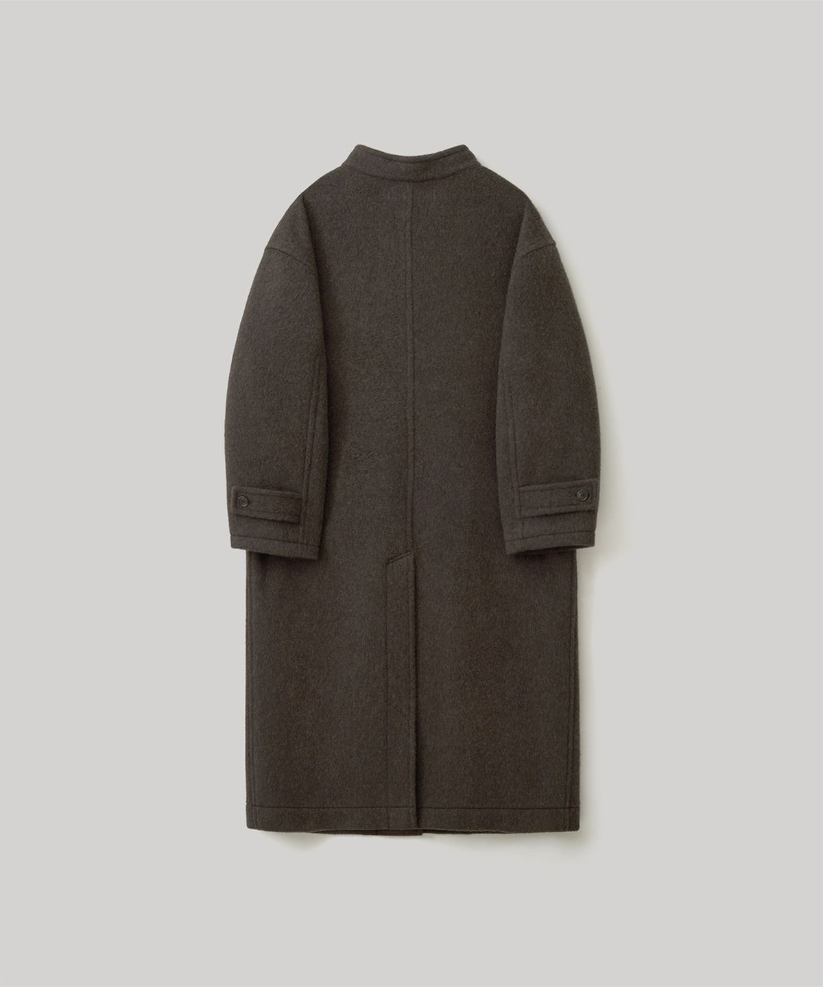 어나더오피스 우먼(ANOTHER OFFICE WOMEN) w. Clair Detachable Hooded Coat (Heather Brown)