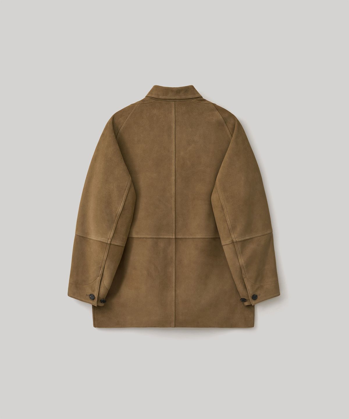 어나더오피스 우먼(ANOTHER OFFICE WOMEN) w. Leather Coverall Jacket (Camel)
