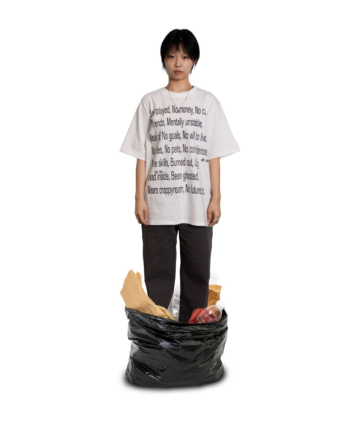 크래피룸(CRAPPYROOM) LOSERS’ UNIFORM (WHITE)