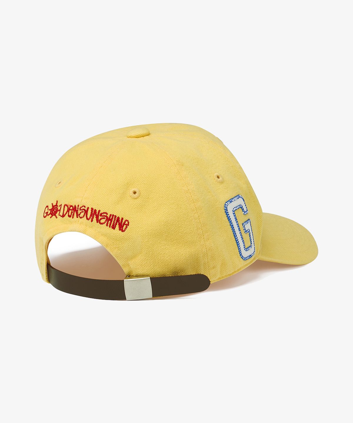 골든선샤인(GOLDEN SUNSHINE) Happiness washed 6p cap_Corn yellow
