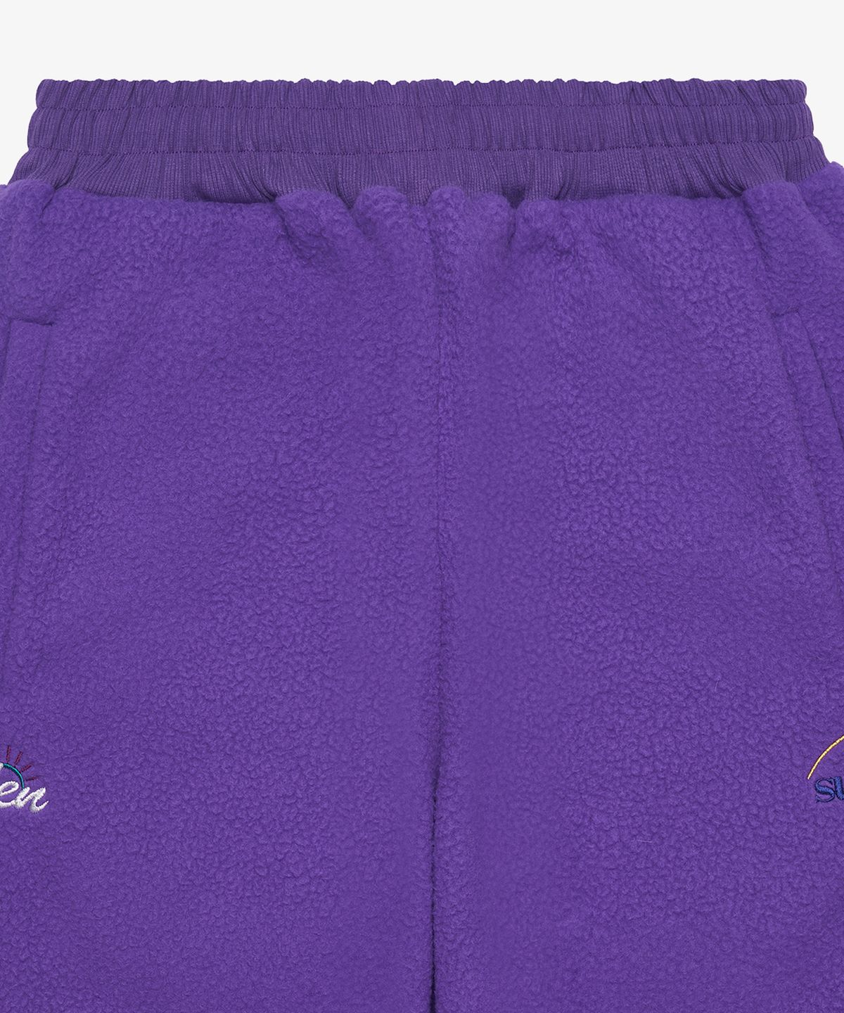 골든선샤인(GOLDEN SUNSHINE) Sherpa fleece jogger pants_Purple