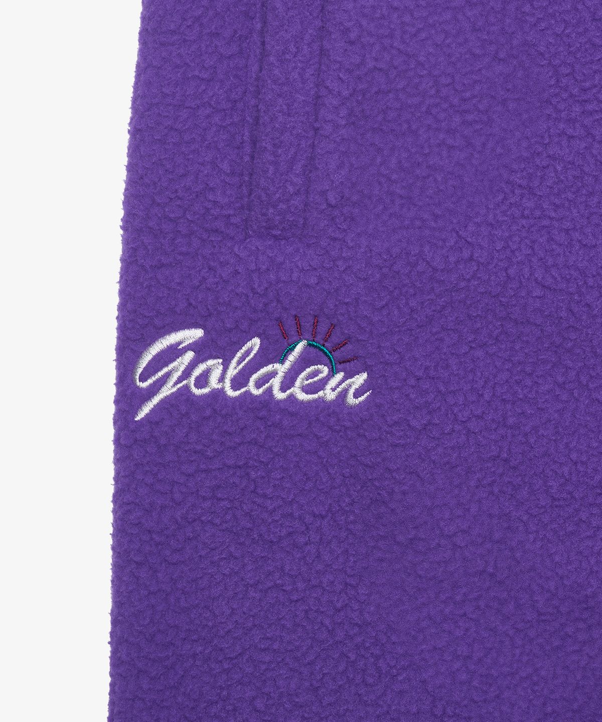 골든선샤인(GOLDEN SUNSHINE) Sherpa fleece jogger pants_Purple