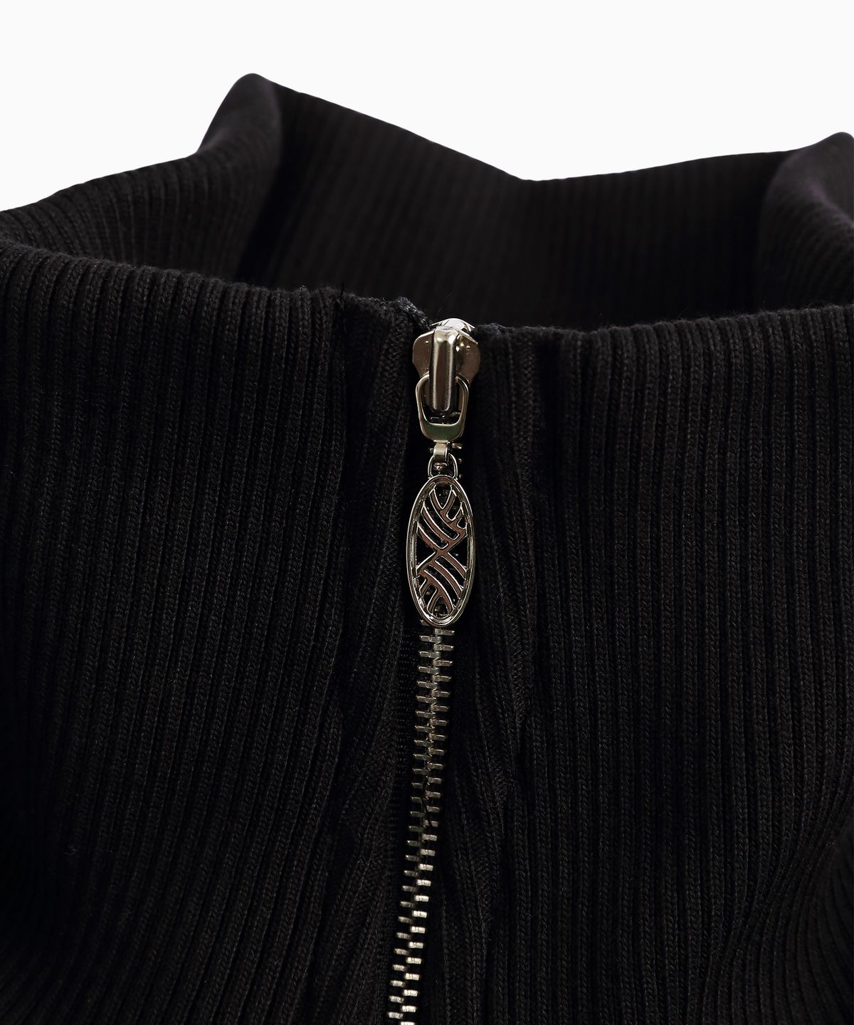 미나수(MENASOO) Waffle Mink Daily Hooded Zip Up_Black
