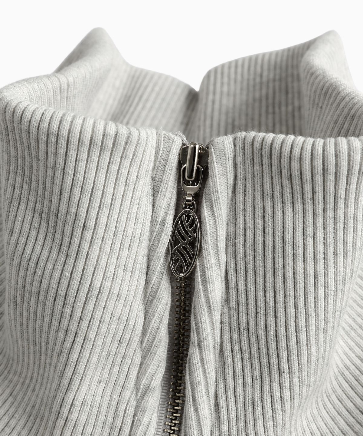 미나수(MENASOO) Waffle Mink Daily Hooded Zip Up_Oatmeal