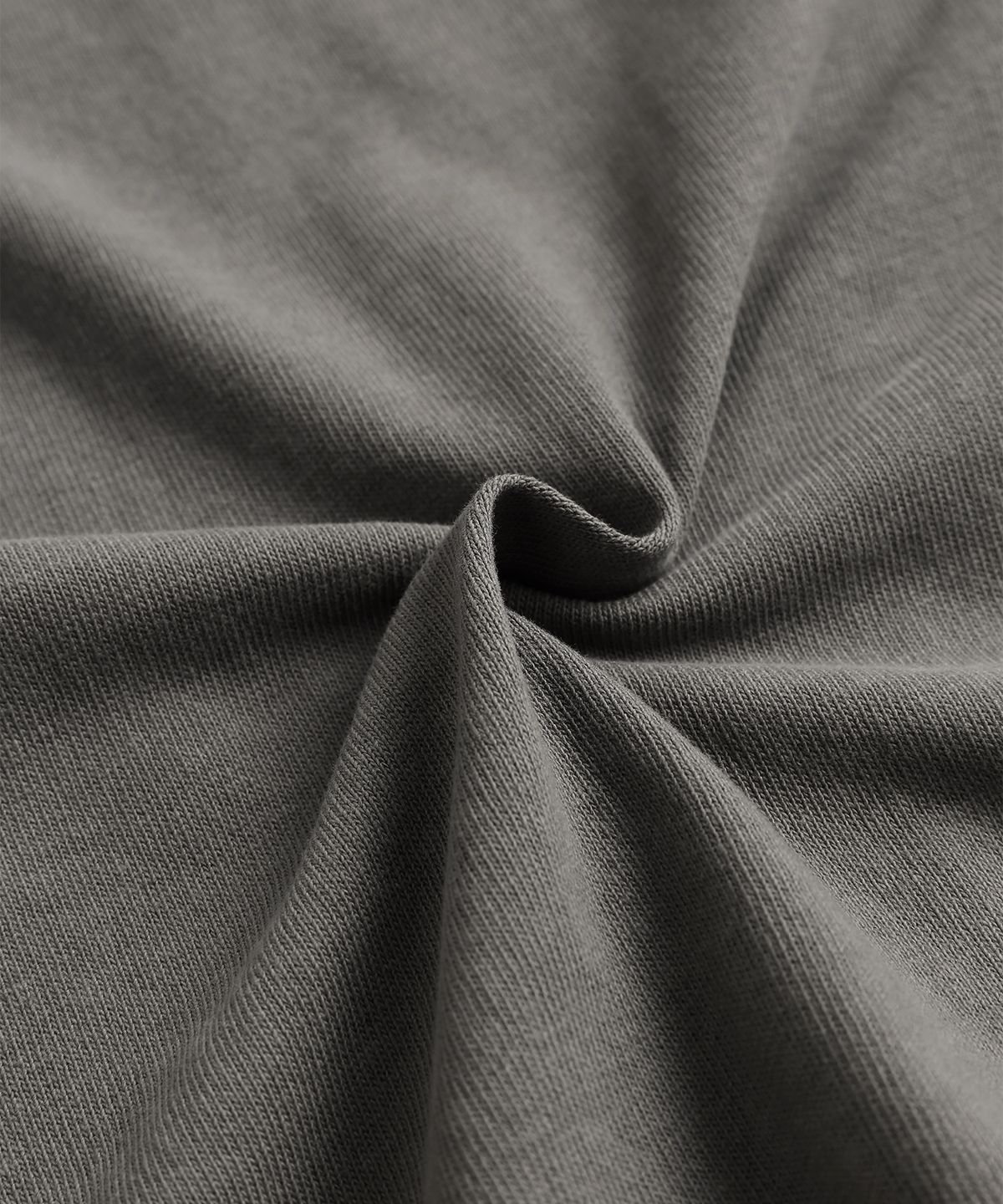 미나수(MENASOO) MNS Track Binding High Neck Hoodie_Gray