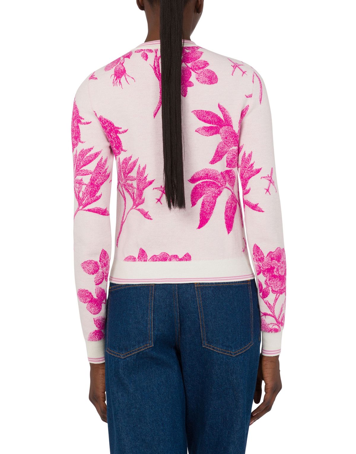 모스키노(MOSCHINO) 샌더슨 플라워 스웨터