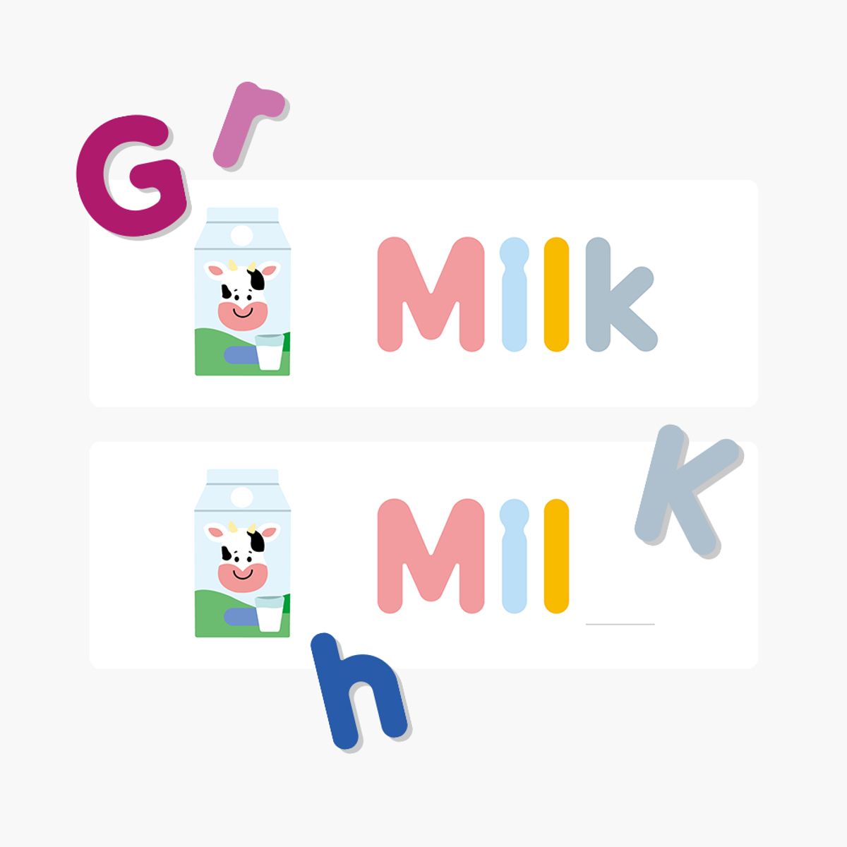 하뚱(HATTUNG) 하뚱자석놀이 알파벳 (카드 포함)