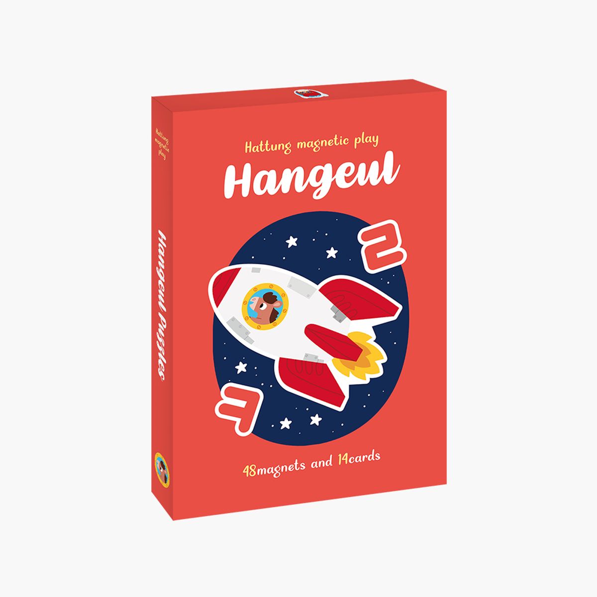 하뚱(HATTUNG) 하뚱자석놀이 한글 (카드 포함)