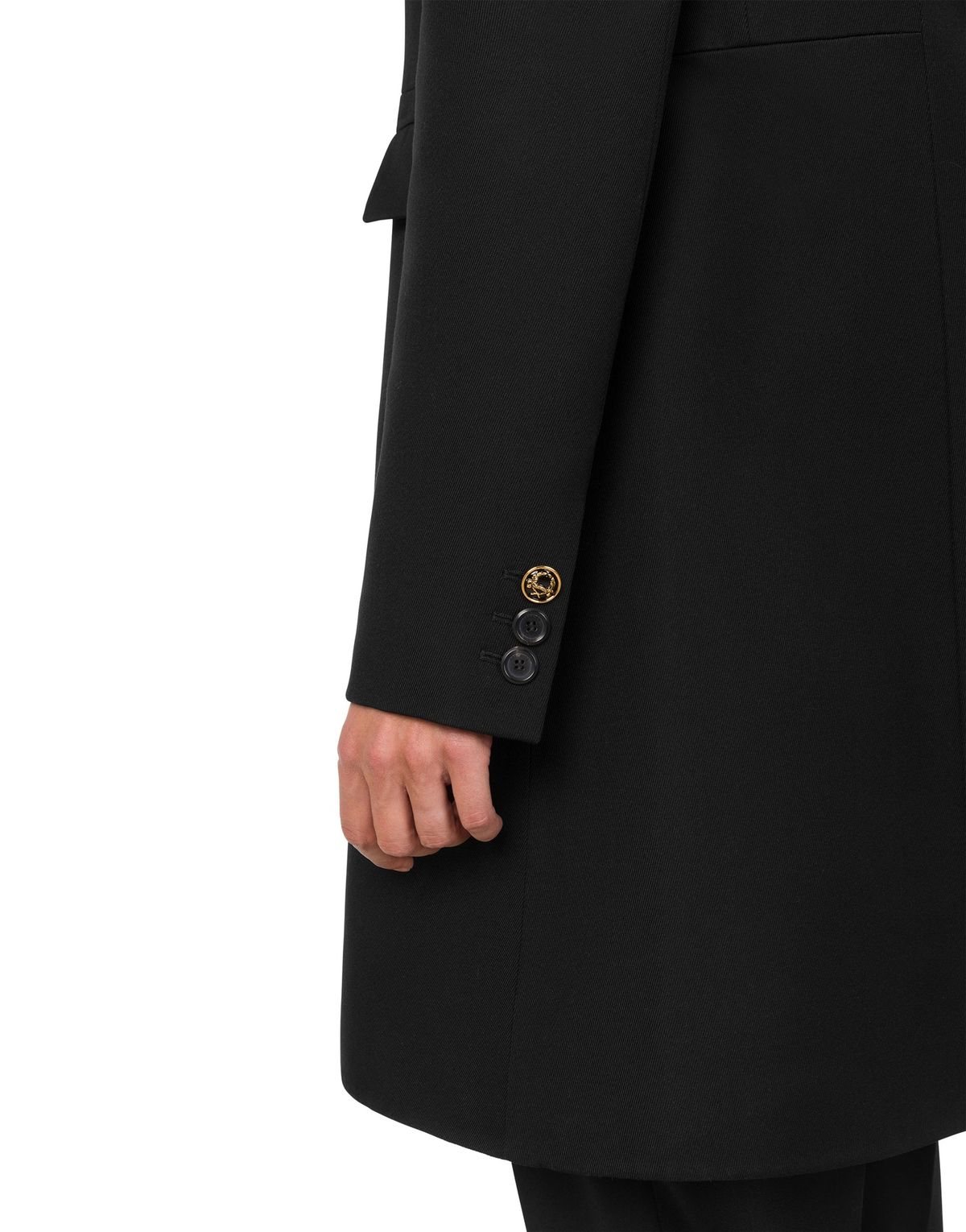 모스키노(MOSCHINO) 혼방 테일러드 코트