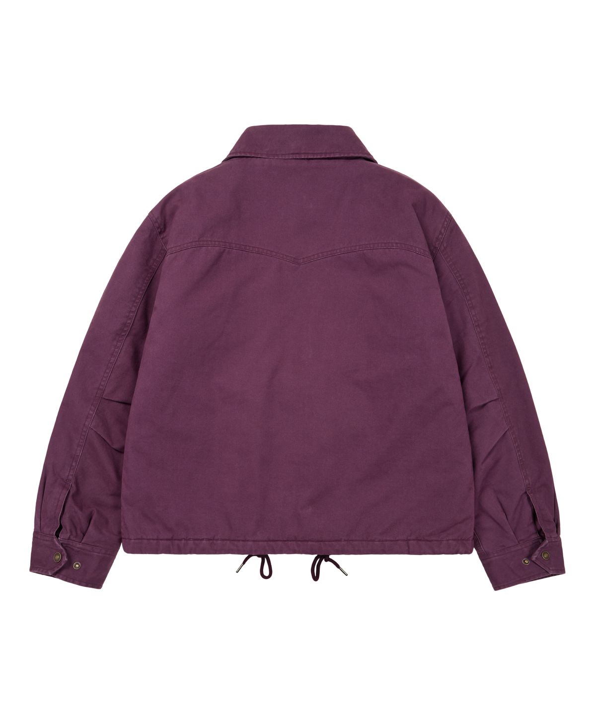 아캄(AAKAM) 4-Pocket Collar Work Jacket (Purple)