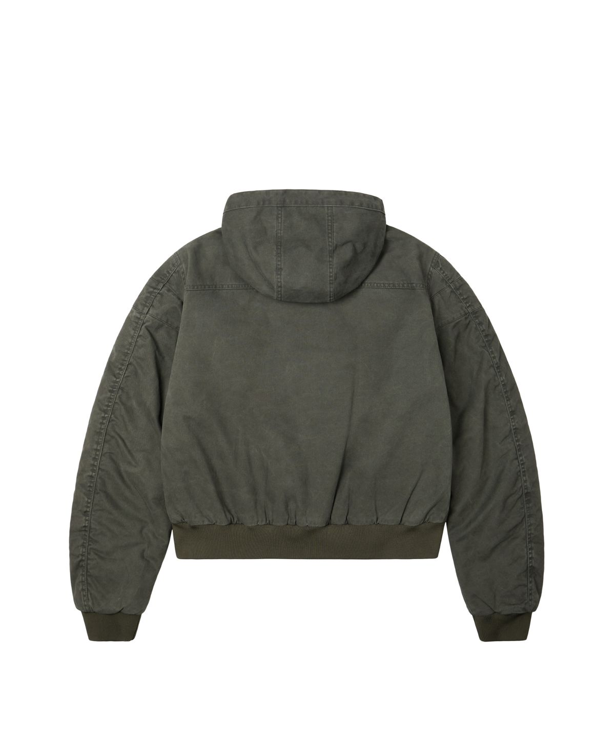 아캄(AAKAM) Button Placket Cotton Ma-1 Jacket (Khaki)