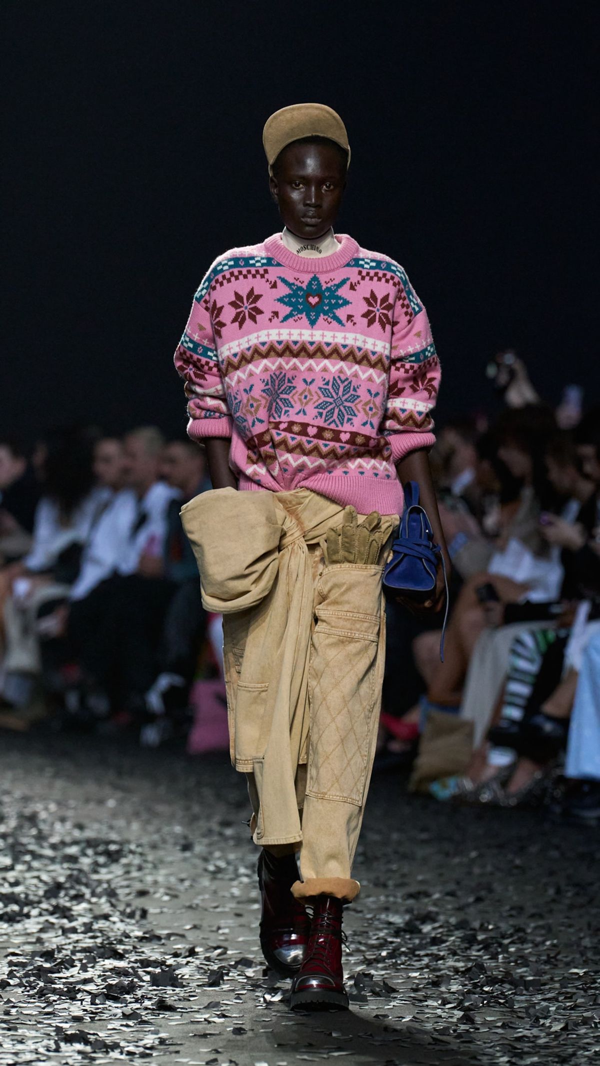 모스키노(MOSCHINO) 메리노 울 스웨터