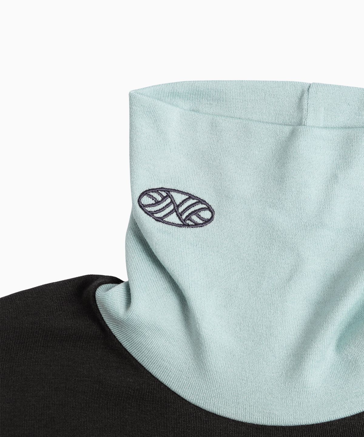 미나수(MENASOO) Track Warmer Color Turtleneck T Shirt_Charcoal