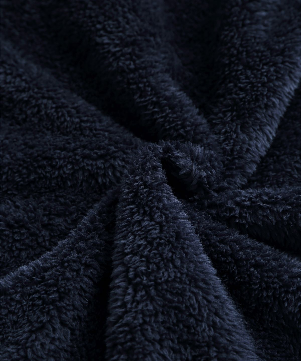 미나수(MENASOO) Pogme Fleece String Hoodie_Navy